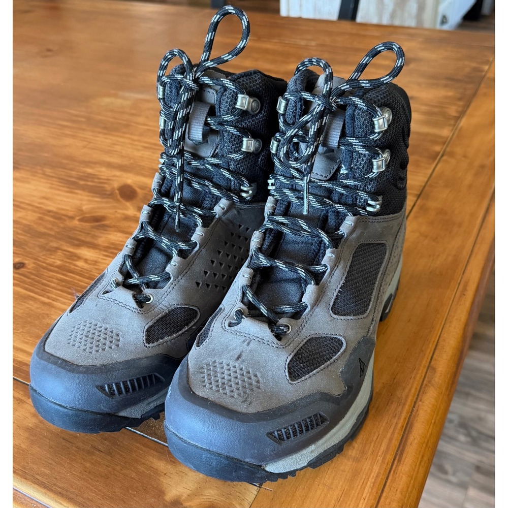 Vasque Talus Xt Gtx Mens Hiking Boots Gore-Tex Vibram Grey 7046 Wide 9.5w